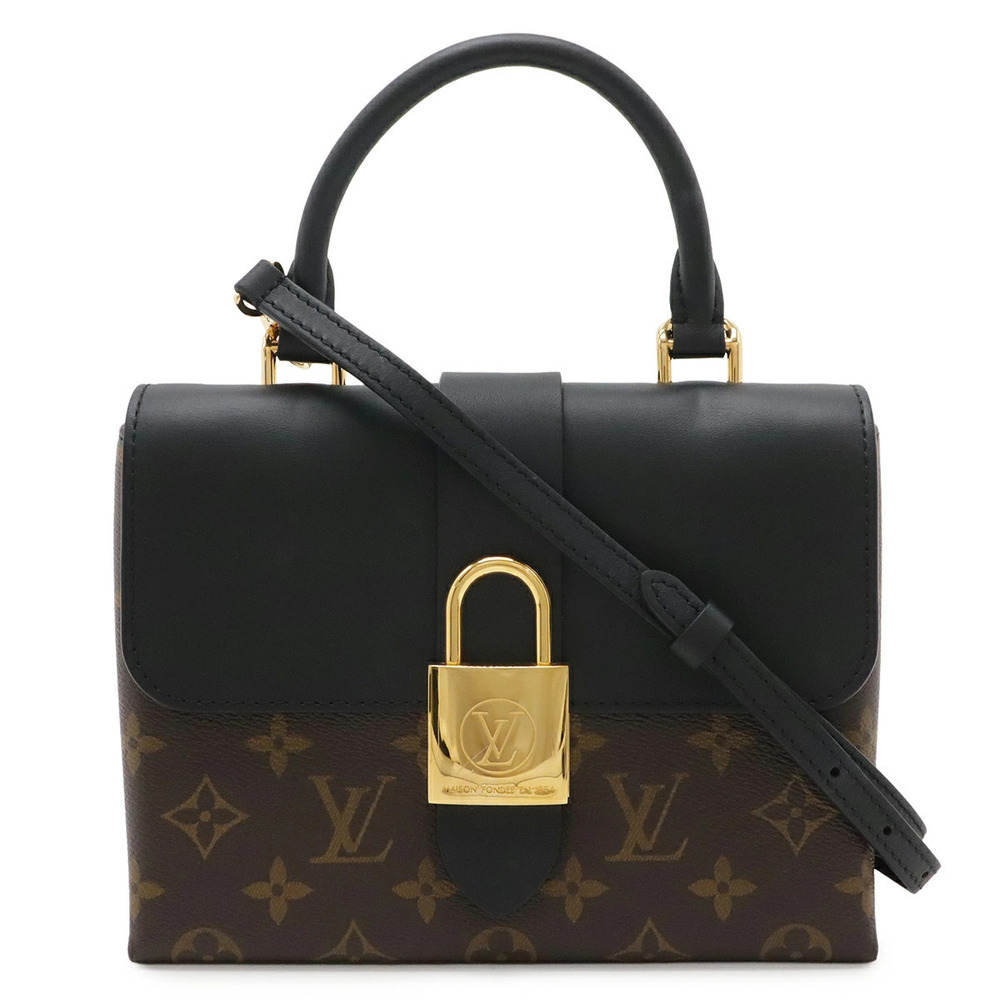 LOUIS VUITTON Monogram Locky 2way Crossbody Noir Black
